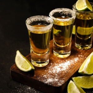 shots of tequila